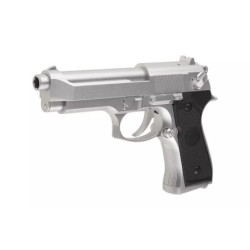 CM126 Electric Pistol Replica Silver (w/o battery)