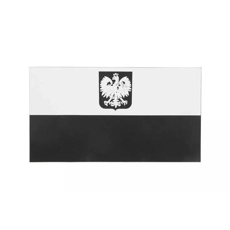 IR Badge - A2 GEN2 Polish Flag - WH/BLK