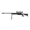 MB14D sniper rifle replica - with scope and bipod