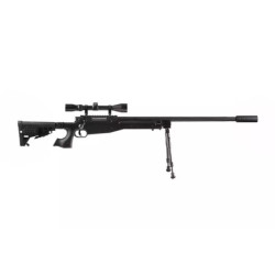 MB14D sniper rifle replica - with scope and bipod