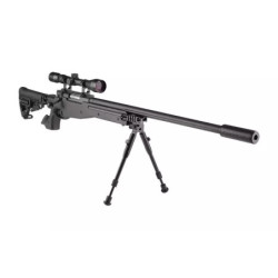 MB14D sniper rifle replica - with scope and bipod