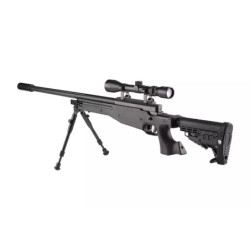 MB14D sniper rifle replica - with scope and bipod