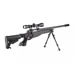 MB14D sniper rifle replica - with scope and bipod