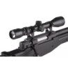 MB14D sniper rifle replica - with scope and bipod