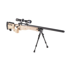 MB08A sniper rifle replica - with scope and bipod - tan