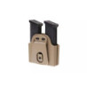 Double Pouch for Pistol Magazines (Belt Mount) - Dark Earth