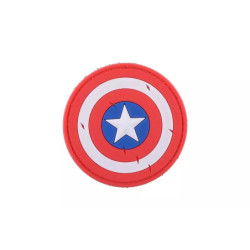 Shield of Captain America - Red - 3D Patch