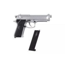 GGH9502S pistol replica - silver