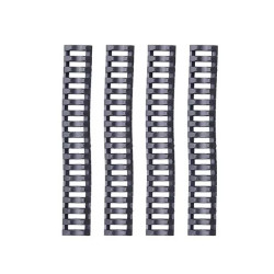 Set of RIS rail covering panels - black