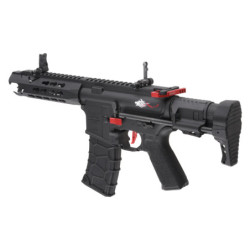 Avalon Leopard CQB Carbine Replica - Black/Red