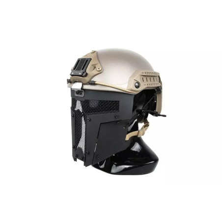 SPT Face Shield for FAST Helmets - Black