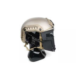 SPT Face Shield for FAST Helmets - Black