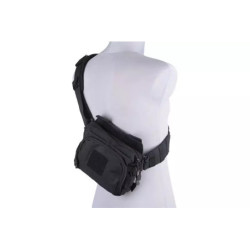 Multifunction Messenger Bag - Black