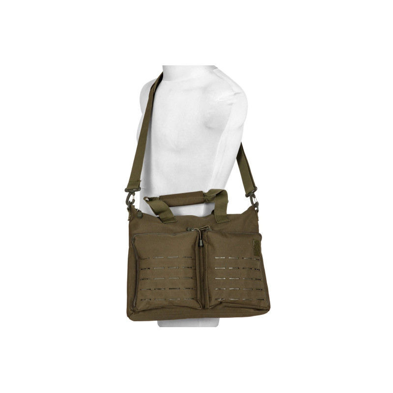 Laser-Cut Tactical Laptop Bag - Olive Drab