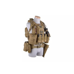 Plate Carrier Tactical Vest - Olive Drab