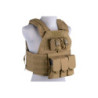 Plate Carrier Tactical Vest - Tan