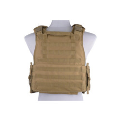 Plate Carrier Tactical Vest - Tan