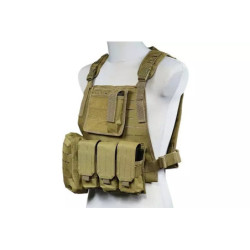 MBSS (LaserCut) Tactical Vest - Tan