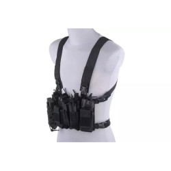 Fast Chest Rig Tactical Vest - Black