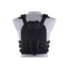 Plate Carrier w/ Removable Panel Tactical Vest - Black