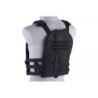 Plate Carrier w/ Removable Panel Tactical Vest - Black