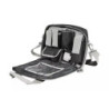 Pistol Bag with Organizer - Black-Grey