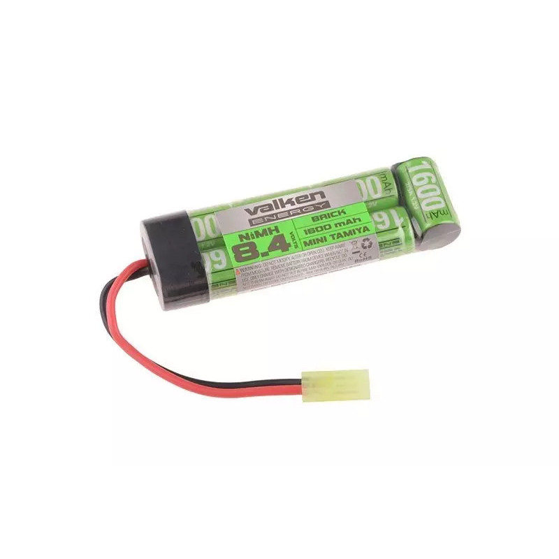 NiMH 8.4V 1600 mAh Battery - Flat Brick Mini