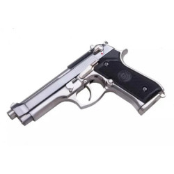 M92 Chrome pistol replica