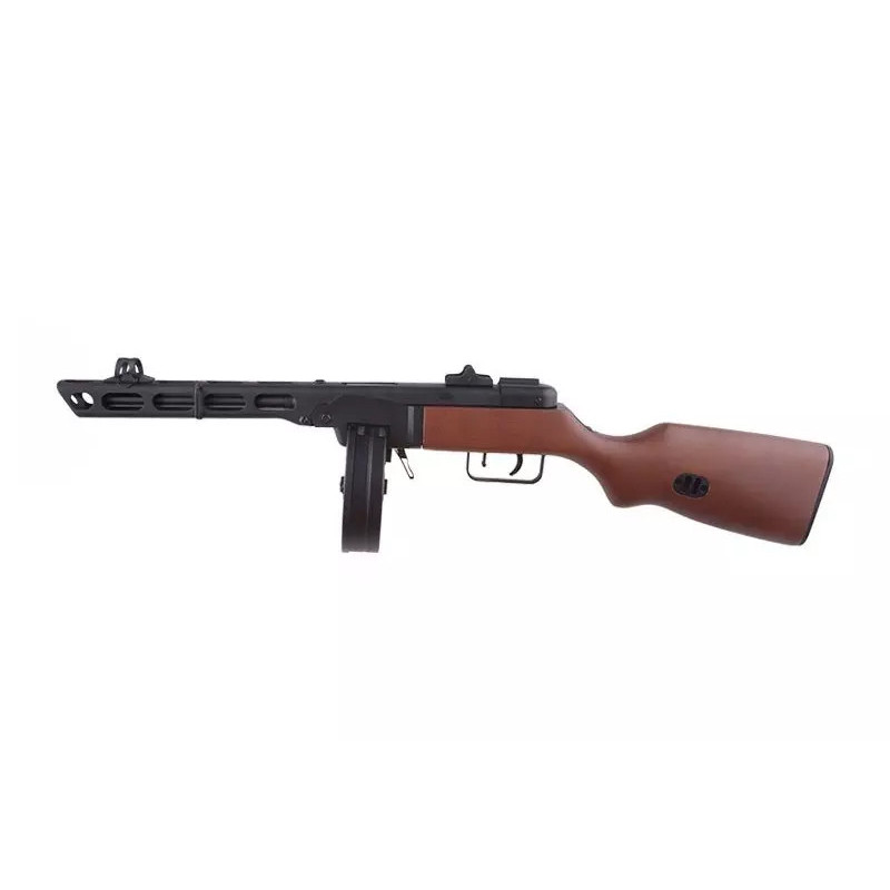 PPSH submachinegun replica - real wood