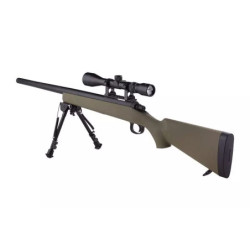 SW-10 Sniper Rifle Replica (with scope and bipod) - tan