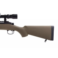 SW-10 Sniper Rifle Replica (with scope and bipod) - tan