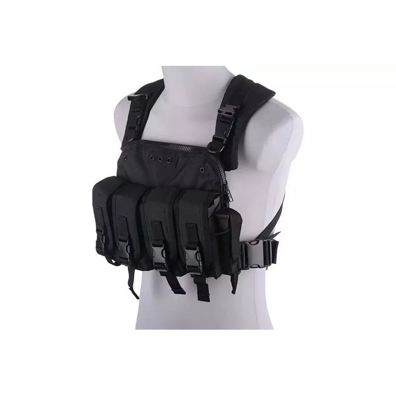 Commander Chest Rig Tactical Vest - black