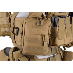 Cargo Pouch with Pocket - Olive Drab