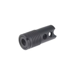 Steel Flash Hider for AK Replicas - Black