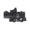 4x32E Scope with Micro Red Dot Sight - Black