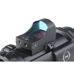 4x32E Scope with Micro Red Dot Sight - Black