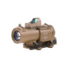 4x32E Scope with Micro Red Dot Sight - FDE