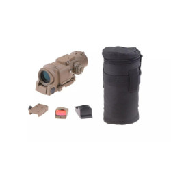 4x32E Scope with Micro Red Dot Sight - Tan