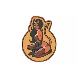 Devil Girl Patch - Fire