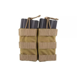 Double Open Top Pouch for M4/M16 Magazines - Khaki