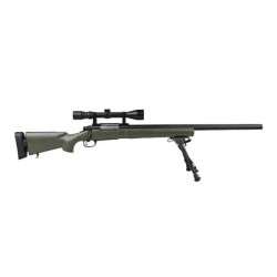 SW-04 Sniper Rifle Replica with Scope and Bipod - Olive Drab