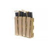 Double Open Top Pouch for M4/M16 Magazines - Khaki