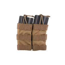 Double Open Top Pouch for M4/M16 Magazine - Coyote Brown