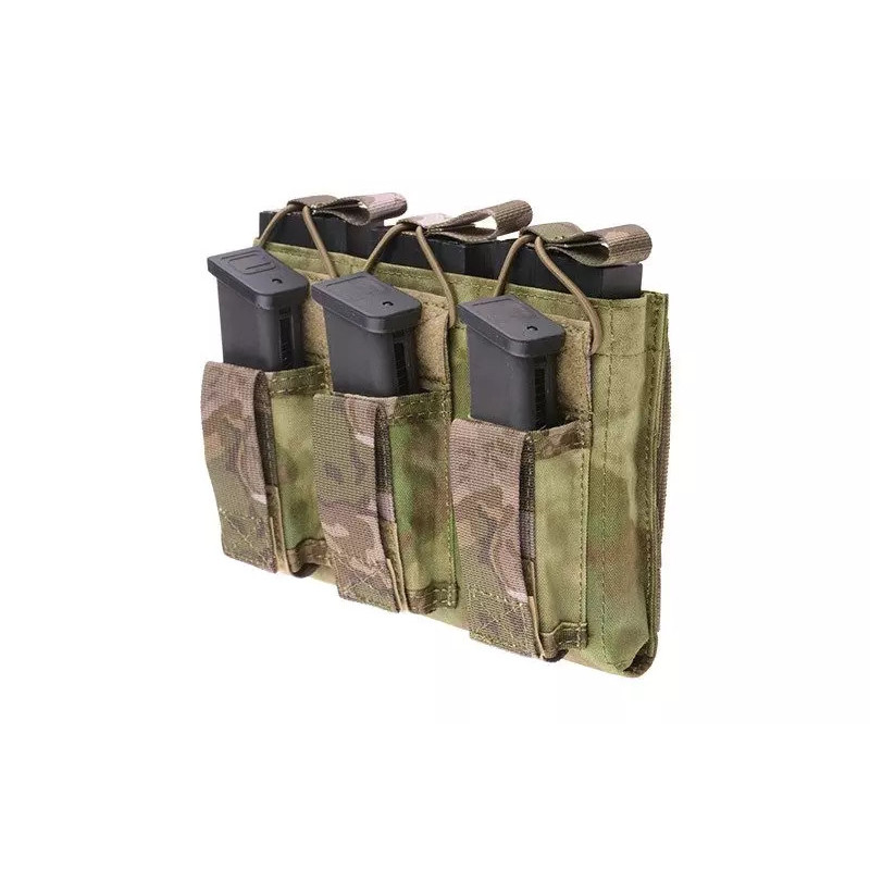 Triple Open Top Pouch for M4/M16 + Pistol Magazines - ATC FG