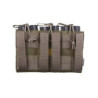 Triple Open Top Pouch for M4/M16 + Pistol Magazines - Foliage Green