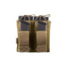 Double Open Top Pouch for M4/M16 + Pistol Magazines - Khaki