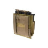 Double Open Top Pouch for M4/M16 + Pistol Magazines - Khaki