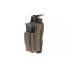 Open Top Shingle Pouch for M4/M16 + Pistol Magazine - Foliage Green