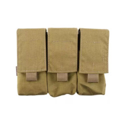 Triple LBT Pouch for M4/M16 Magazines - Khaki