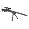 SW-04 sniper rifle replica (with scope and bipod) - black